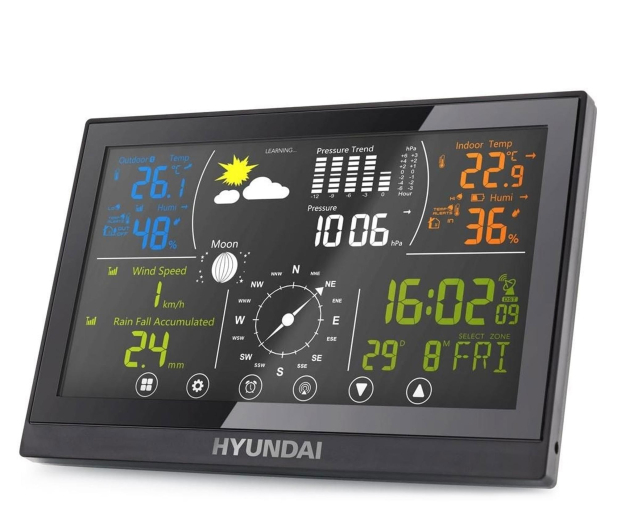 Hyundai Stacja pogodowa HY-WSP5100RWIND - 1512916 - zdjęcie 3